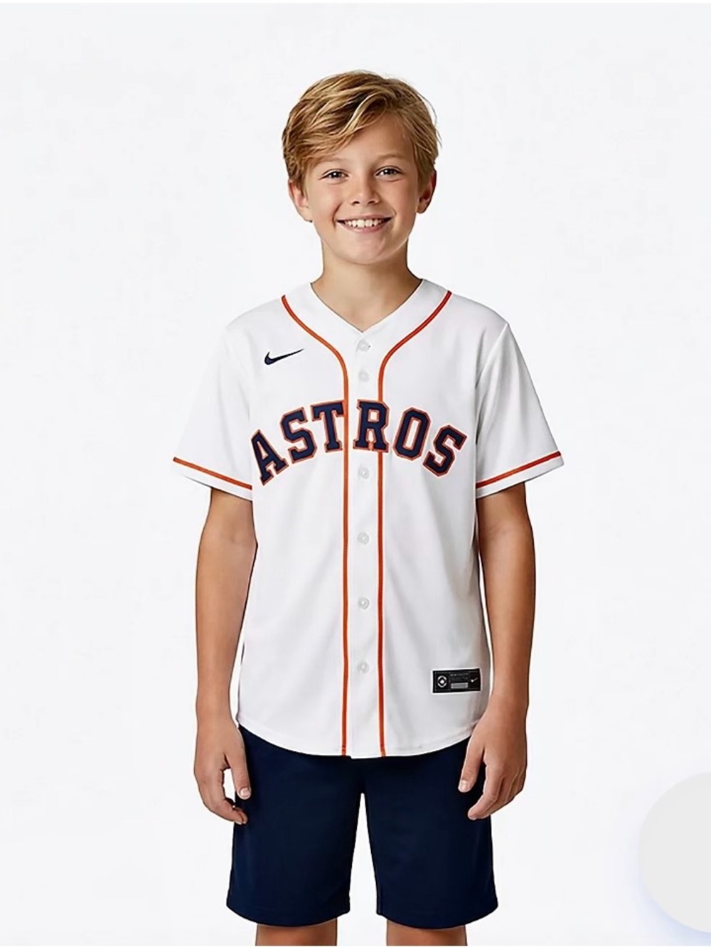 NIKE Houston ASTROS Alex Bregman 2 Lightweight Jersey Size S Youth (8).
